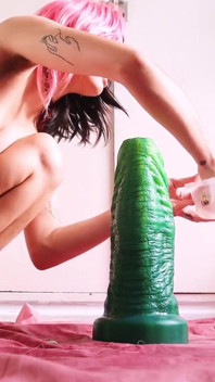 Al mijn meeste dildo's neuken