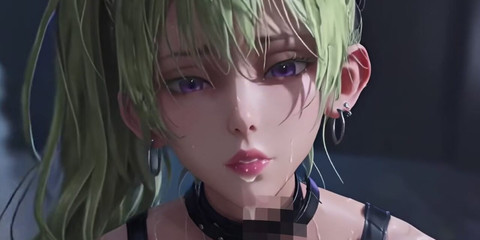 AItuner VR: Zümrüt ikiz kuyruklu, black choker-o geceye sahip ve her yere...