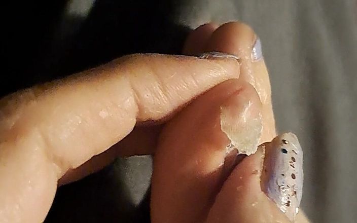PandoraSG: Peeling a obrovská vločka na toe skin