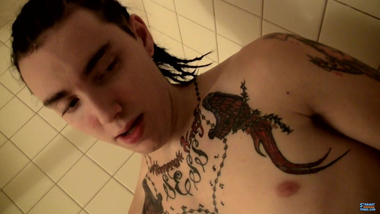 Straight naked thugs: Badezimmer, hetero-junge, wichst