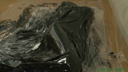 Cocoa Soft: Black color for the young Asian woman