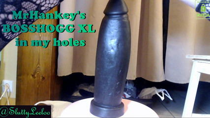 SluttyLeeloo: Mrhankey's Bosshogg Xl în Găoz lărgit și Pussyhole