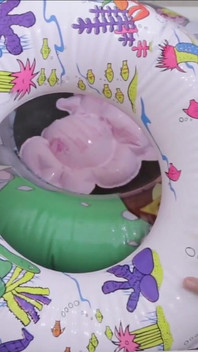 Bagno con gonfiabili