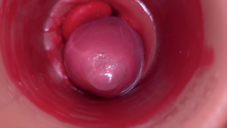 Ladybottox: Inuti En Camgirl Livmoderhals POV Kamera I Vagina Med Stor...