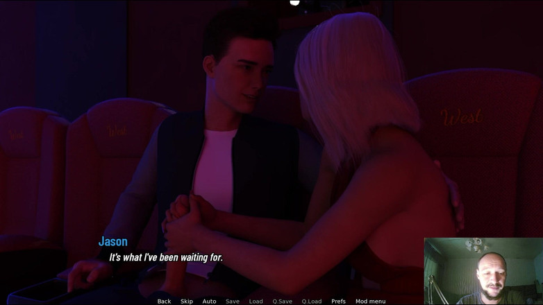 Sex game gamer: Університетські дні, всі сцени сексу 7