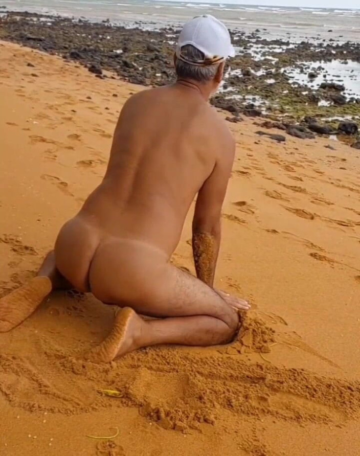 Ladysilvas: Ladysilva on the Beach What a Hot Ass Tanned with...