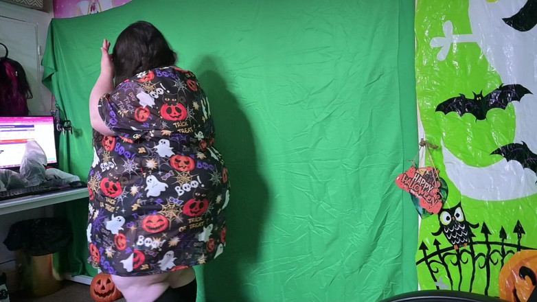 SSBBWLadyBrads: SSBBW halloweenský módní úlovek pro velká těla