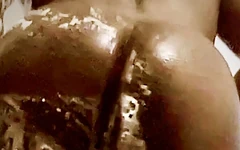 Klip gemetar pantat mandi