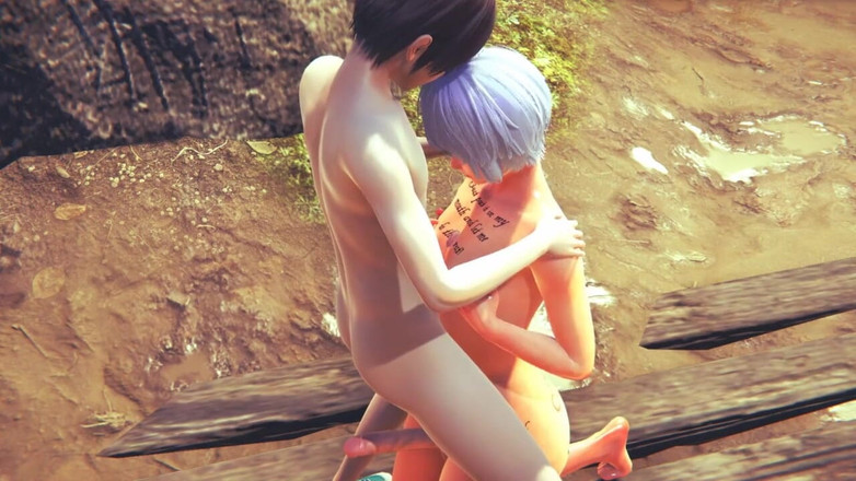 Yaoitube: Yaoi Femboy - 신 애널 딜도와 젖탱이