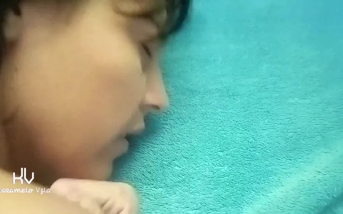 KarameloVzla: Cleaning Girl Came for More Cock and Mine Was Ready...