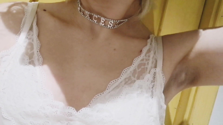 Taya Lite: Blonde teen bites and licks her sweet lips