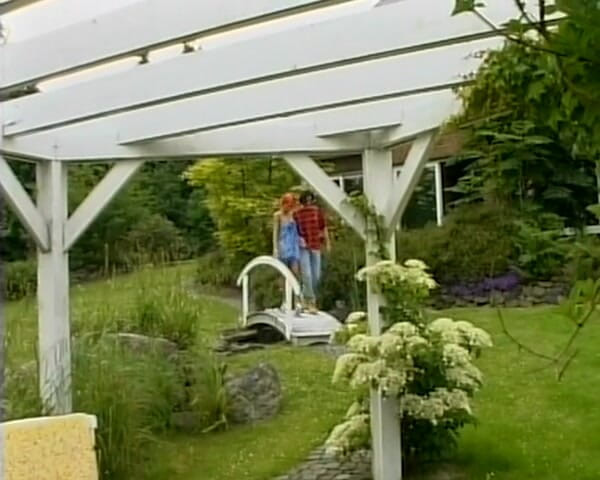 BB Video - Old School: Outdoor Teen Threesome FMM with Redhead and Double Penetration