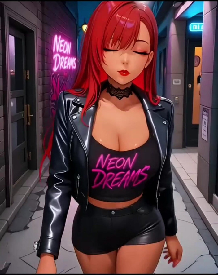 Neon dreams: Neon Dreams - Traveling Through the Fuck Portal