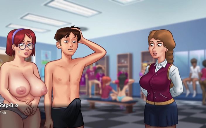 Porn Games: Comparaison de seins énormes - gameplay d’une saga estivale