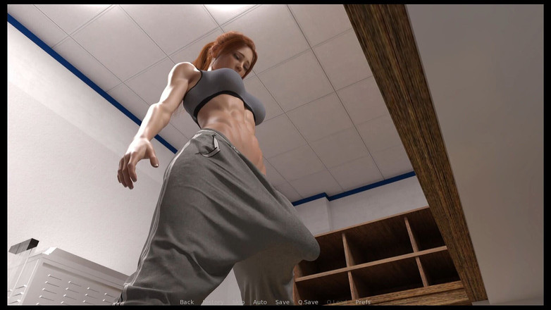 Naughty gameplays trans: Serge3dx의 밀프 브리더 04 - 화장실에서 자지를 빨아주는 금발