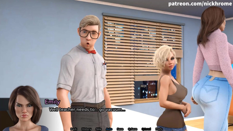 Visual Novels: SexBot 86 - você gosta do meu aluno