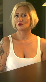 Two Babes with Big Boobs Fucking and Sucking Dick