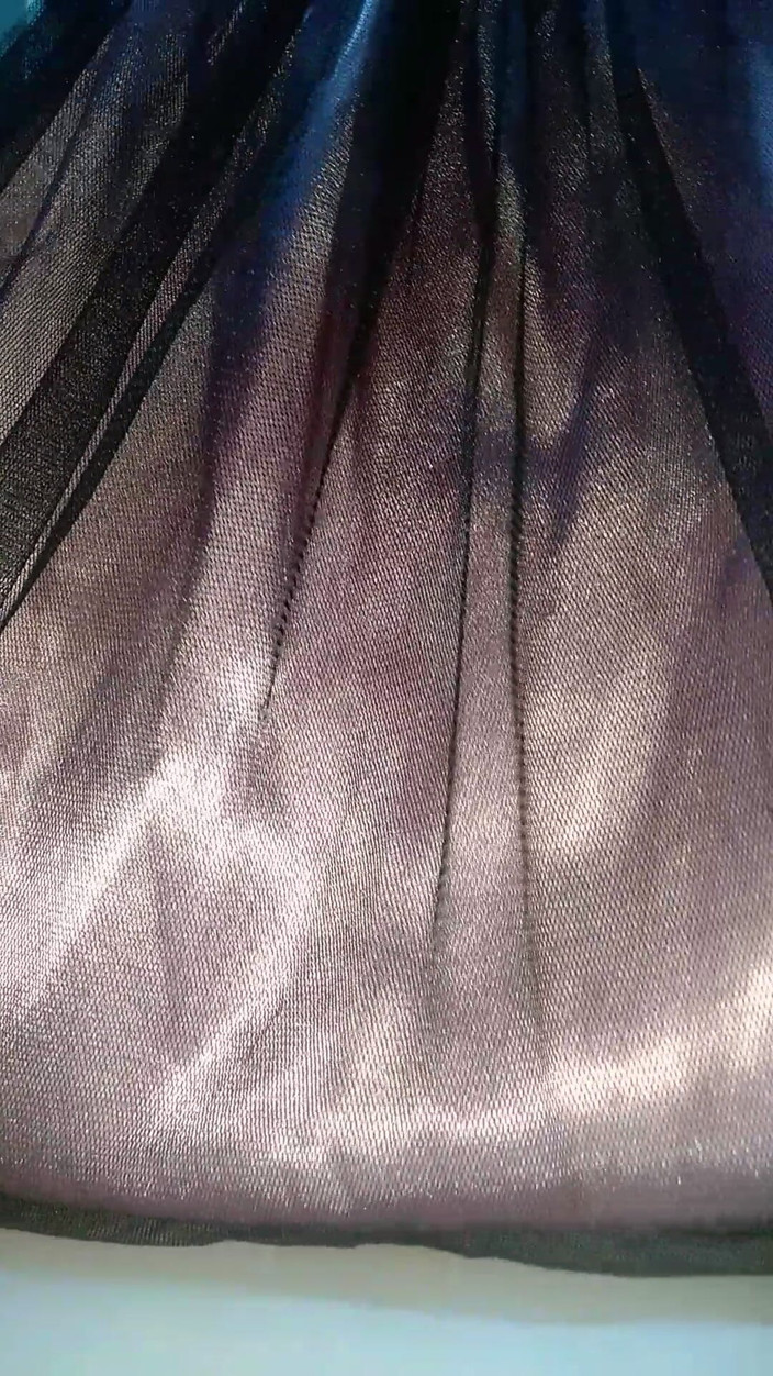 Naomisinka: Masturbating Wearing Cute and Gorgeous Satin Longdress
