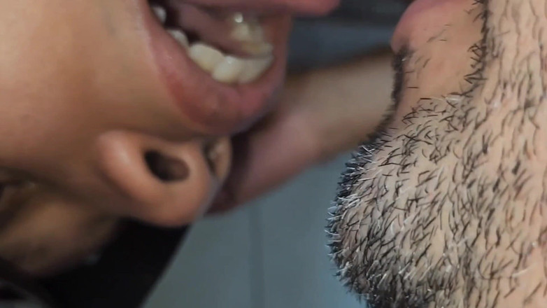 Pietro Montoya: Deep Throat Upside Down Until Cum in Throat