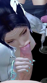 Pixel Enchantress: Wirtualna krzywa bogini - hentai animacja 3D