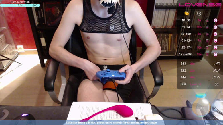Snauwflake: Snauwflake s'amuse sur Chaturbate - partie 6