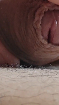 Small Electric Shocks to the Penis with the Usb Cable for Stimulation.