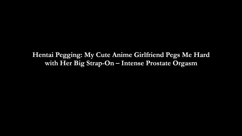 Nikkenikke animation: Intense Hentai Pegging My Girlfriend Fucks Me Like a Slut...