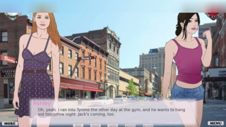 3DXXXTEEN2 Cartoon: Un sex în trei anal cu Nat și Damian. Porno 3D - sex cu...