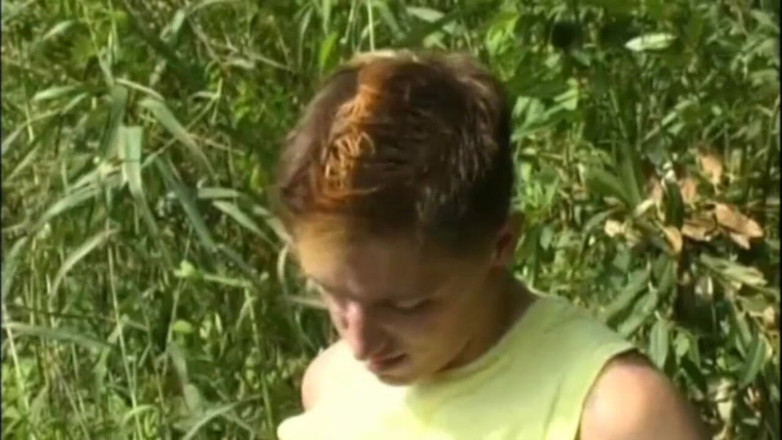 STRAIGHT BOYS CURIOUS FROM PRAHA: Joven heterosexual tio follando al aire libre su amigo gay 14...