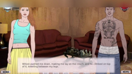 3DXXXTEEN2 Cartoon: Fucked by a gangster. 3D porn cartoon sex