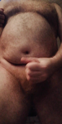 Wanking in My White Fruit of the Loom Briefs UK Hairy Stepdaddy Bear