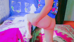 Kitty_Cross: Gorgeous Femboy Showing Legs in Shiny Leather Shorts