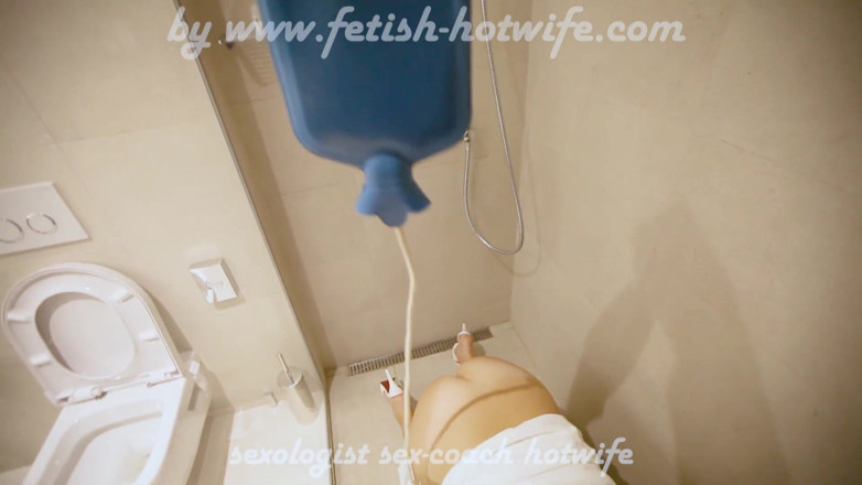 Sex Coach: Enema inflation
