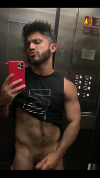 Delicious straw in the elevator…