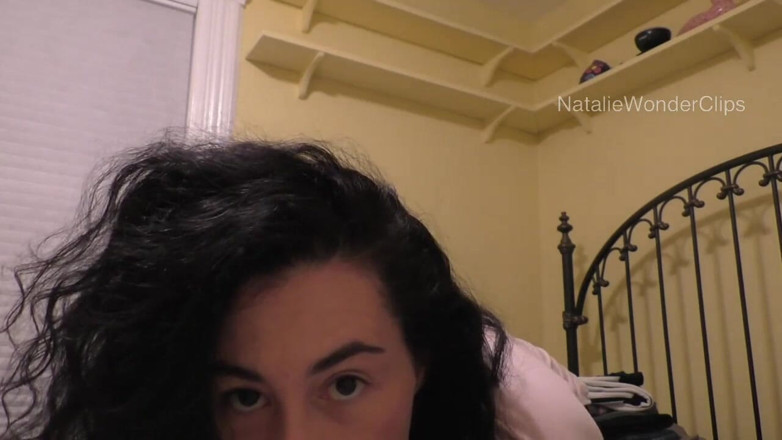 Natalie Wonder: Пока ты отдыхал, мачеха будит твой член