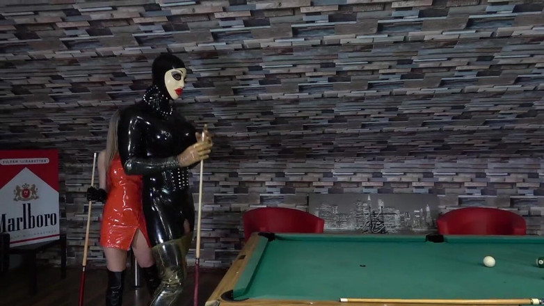 NM fetish femdom videos by Princess Nikki Cruel: Sexy MILF Stuffing a Walking Stick in Her Slaves Tight...