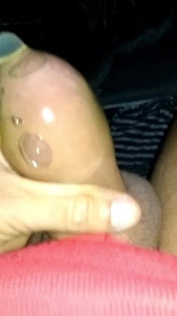 Uncut Cock Filling Condom with Piss Like Balloon