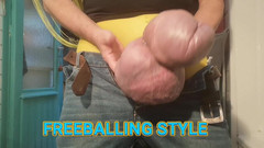 Monster_Meat_: Freeballing w dżinsowych szortach