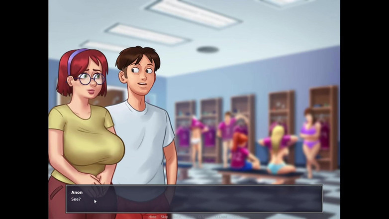 LewdArcade: Summertime Saga Judith Animation Collection [część 21] Nude Sex Game Play [18+] Gra...