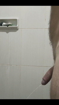 Golden Shower in a Shower