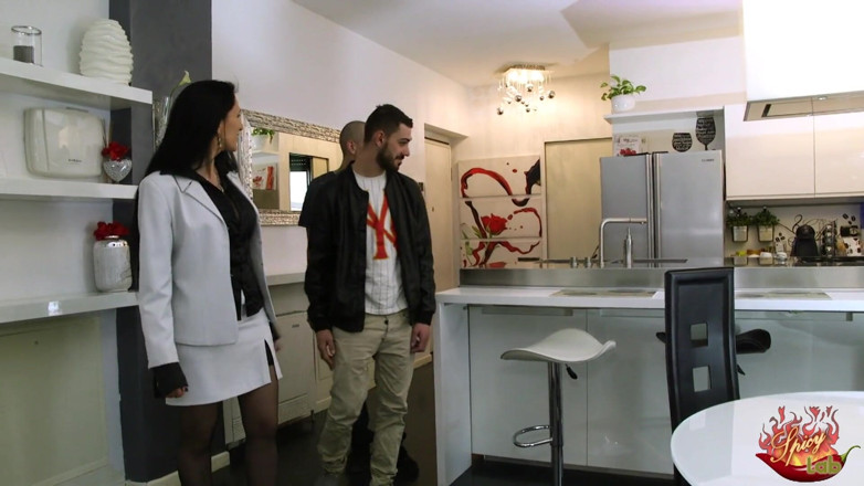 Spicy Lab Production: Anal Sold Home, Hot Slutty Luna Dark for Two Big...