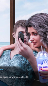 Mamă sexy din Sunville 89 Ive Done Sophie Photohoot pe plajă