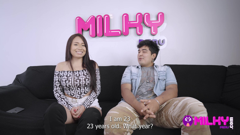 Milky Peru: 3 Fans Fuck Their Favorite Big Ass Actress