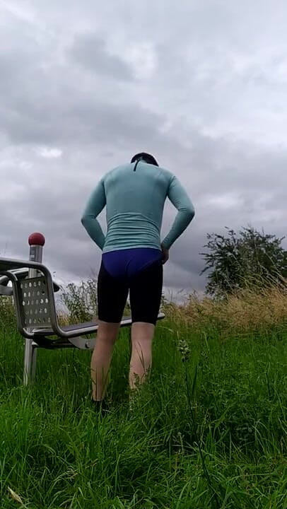 Olisa: Exercise in my new sportsdress