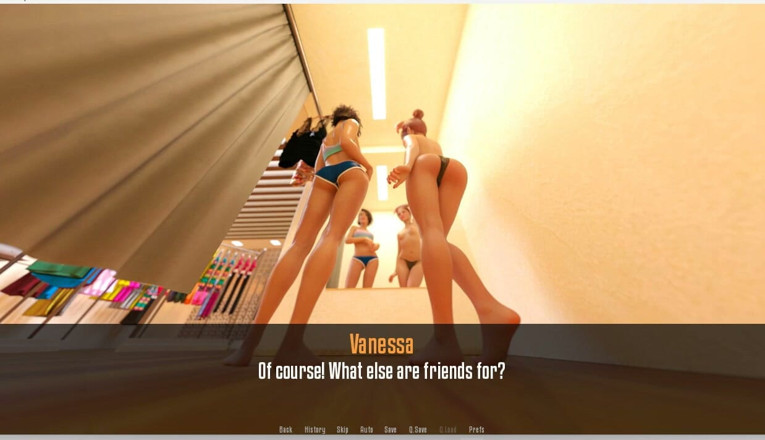 XXX Games Bunk: Anita's Internship - Gameplay - Roleplay - Petite Teen Teases Themself While Shopping