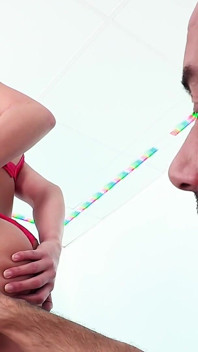 Tiny Beautiful French Slut Gets Ruined by and Squirts for Her Stud