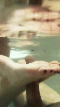 In the Jacuzzi