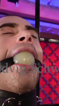 Caged and Strapped: Extreme Restraint, Ball Rope & Electric Stimulation