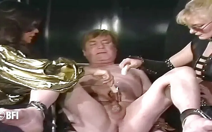 Femdom Bitches: Slave getting used by his two mistresses