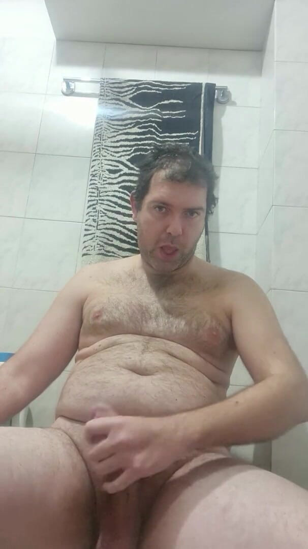 Mirko2589: Big Cock in Bathroom
